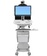 Image de Ergotron StyleView Chariots et supports multimédias - Blanc (SV44-57T1-2)
