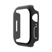 Image de Belkin TemperedCurve, 2-in-1 Treated Screen Protector + Bumper for Apple Watch for Apple Watch Series 9/8/7/6/5/4/SE, black - Noir (OVG003ZZBK-REV)