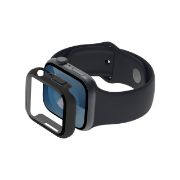 Image de Belkin TemperedCurve, 2-in-1 Treated Screen Protector + Bumper for Apple Watch for Apple Watch Series 9/8/7/6/5/4/SE, black - Noir (OVG003ZZBK-REV)
