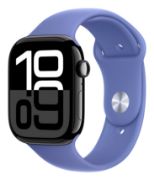 Image de Apple Bracelet Sport bleu pervenche 46 mm - S/M - Violet (MDT74ZM/A)