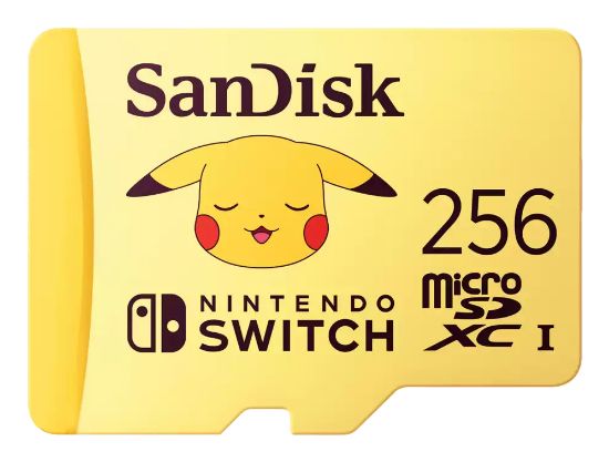 Image de SanDisk  Mémoire flash - Jaune (SDSQXAO-256G-GN6ZK)