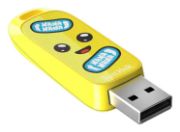 Image de SanDisk  Clé USB - Jaune (SDCZIF-256G-G46)