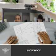 Image de Logitech Brio 500 webcam 4 MP 1920 x 1080 pixels USB-C Graphite (960-001422)