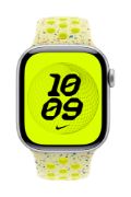 Image de Apple Bracelet Sport Nike Volt Splash 42 mm - M/L - Jaune (MXU63ZM/A)