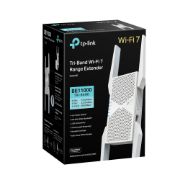 Image de TP-Link BE11000 Émetteur et récepteur réseau Blanc 2500 Mbit/s (RE655BE)