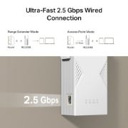 Image de TP-Link BE3600 Émetteur et récepteur réseau Blanc 2500 Mbit/s (RE235BE)