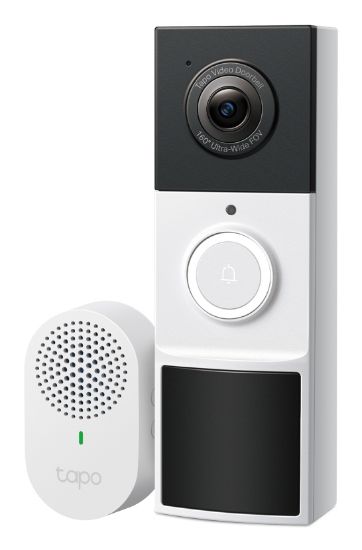 Image de TP-Link Tapo Video Doorbell Camera Noir, Blanc (TD21)