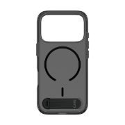 Image de PanzerGlass CARE™ by ® Kickstand Case Smokey w. Black MagSafe iPhone 2026 Pro | 17 Pro coque de protection pour téléphones portables Housse Transparent (CR23365)