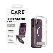 Image de PanzerGlass CARE™ by ® Kickstand Case Transparent w. White MagSafe iPhone 2026 Pro | 17 Pro coque de protection pour téléphones portables Housse (CR28303)