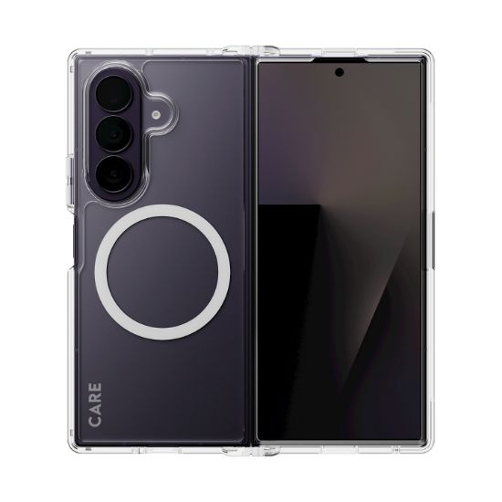 Image de PanzerGlass CARE™ by ® Urban Combat Case Transparent w. White Qi Samsung Galaxy Fold8 Ultra | Fold7 coque de protection pour téléphones portables Housse (CR34717)