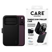 Image de PanzerGlass CARE™ by ® Tango 2-in-1 Wallet Case Black w. MagSafe iPhone 2026 Pro | 17 Pro coque de protection pour téléphones portables Housse Transparent (CR60139)