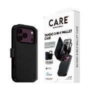 Image de PanzerGlass CARE™ by ® Tango 2-in-1 Wallet Case Black w. MagSafe iPhone 2026 Pro | 17 Pro coque de protection pour téléphones portables Housse Transparent (CR60139)