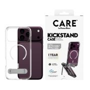 Image de PanzerGlass CARE™ by ® Kickstand Case Transparent w. White MagSafe iPhone 2026 Pro Max | 17 Pro Max coque de protection pour téléphones portables Housse (CR40334)
