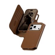 Image de PanzerGlass CARE™ by ® Tango 2-in-1 Wallet Case Brown w. MagSafe iPhone 2026 Pro | 17 Pro coque de protection pour téléphones portables Housse Transparent (CR47329)