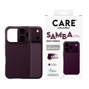 Image de PanzerGlass CARE™ by ® Samba Case Dark Cherry w. MagSafe iPhone 2026 Pro | 17 Pro coque de protection pour téléphones portables Housse Transparent (CR57490)