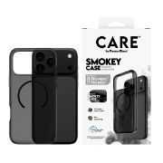 Image de PanzerGlass CARE™ by ® Smokey Case w. Black MagSafe iPhone 2026 Pro Max | 17 Pro Max coque de protection pour téléphones portables Housse Transparent (CR73079)
