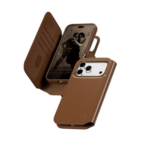 Image de PanzerGlass CARE™ by ® Tango 2-in-1 Wallet Case Brown w. MagSafe iPhone 2026 Pro Max | 17 Pro Max coque de protection pour téléphones portables Housse Transparent (CR20458)