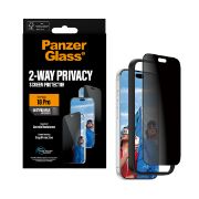 Image de PanzerGlass ® 2-Way Privacy Screen Protector iPhone 2026 Pro | Ultra-Wide Fit w. EasyAligner Protection d'écran transparent 1 pièce(s) (PG90861)