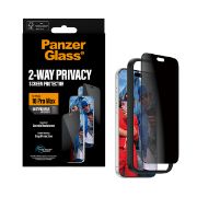 Image de PanzerGlass ® 2-Way Privacy Screen Protector iPhone 2026 Pro Max | Ultra-Wide Fit w. EasyAligner Protection d'écran transparent 1 pièce(s) (PG37957)