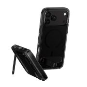 Image de PanzerGlass CARE™ by ® Kickstand Case Smokey w. Black MagSafe iPhone 2026 Pro Max | 17 Pro Max coque de protection pour téléphones portables Housse Transparent (CR82928)