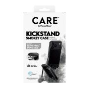 Image de PanzerGlass CARE™ by ® Kickstand Case Smokey w. Black MagSafe iPhone 2026 Pro Max | 17 Pro Max coque de protection pour téléphones portables Housse Transparent (CR82928)