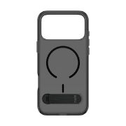 Image de PanzerGlass CARE™ by ® Kickstand Case Smokey w. Black MagSafe iPhone 2026 Pro Max | 17 Pro Max coque de protection pour téléphones portables Housse Transparent (CR82928)