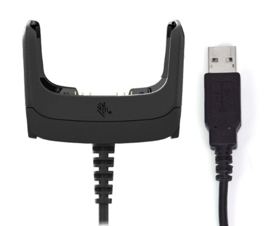 Image de Zebra chargeur d'appareils mobiles Lecteur RFID Noir USB Intérieure (CBL-RFD49-USB1-01)
