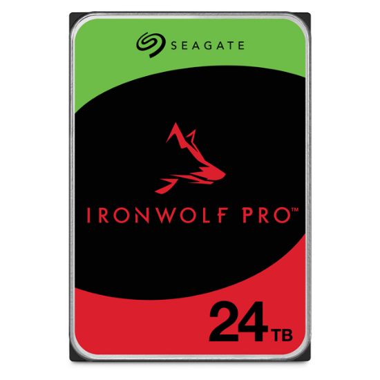 Image de Seagate IronWolf Pro disque dur 24 To 7200 tr/min 512 Mo 3.5" Série ATA III (ST24000NT002)