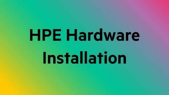 Image de HP E Install ProLiant MicroServer Service Service dinstallation (UR508E)