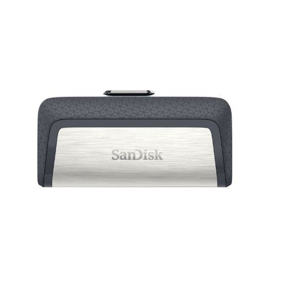 Image de SanDisk Drive USB Ganda Ultra Tipe-C 256 GB Clé USB - Gris, Argent (SDDDC2-256G-G46)