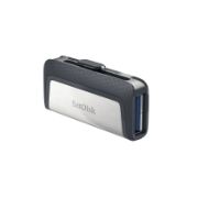 Image de SanDisk Drive USB Ganda Ultra Tipe-C 256 GB Clé USB - Gris, Argent (SDDDC2-256G-G46)