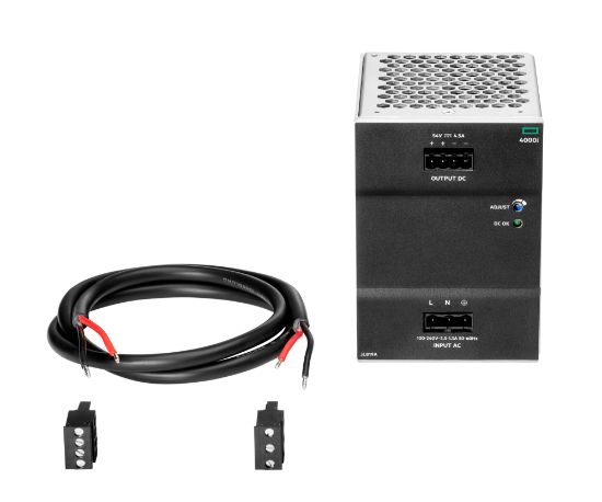 Image de HP E Aruba Networking 4000i POE 54VDC 240W 100-240VAC DIN Power Supply Composant de commutation (JL819A)