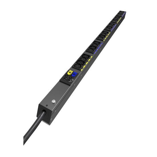 Image de Eaton Basic G4 Rack PDU, 22.5U, 7.4 kW, 32 A, 12xC13, 12xC39, 3 m cord Distribution d'énergie - Noir (EVBAF132A)