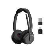 Image de EPOS IMPACT 1000 MS UC ANC WL USB-C+A Casque Sans fil Arceau Bureau/Centre d'appels USB Type-C Bluetooth Noir (1001548)