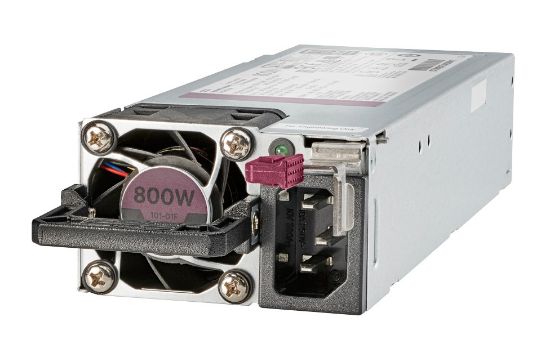 Image de HP E 800W Flex Slot Platinum Hot Plug Low Halogen Power Supply Kit Unités d'alimentation d'énergie - Gris (865414-B21)