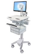 Image de Ergotron StyleView Chariots et supports multimédias - Aluminium,Gris,Blanc (SV43-1360-0)