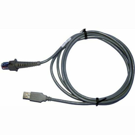 Image de Datalogic Cable, IBM USB, POT, 4.6 m Accessoire de lecteurs de codes à barres - Gris (90A052212)