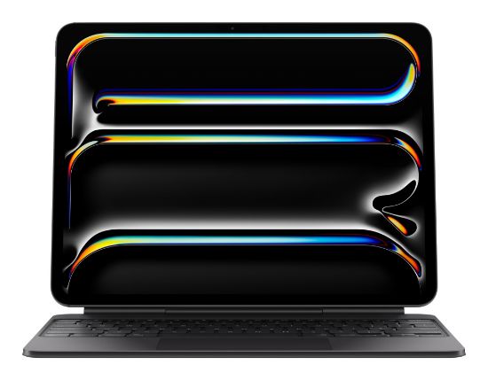 Image de Apple Magic Keyboard pour iPad Pro 13 pouces (M4) - Allemand - Noir - QWERTZ (MWR53D/A)