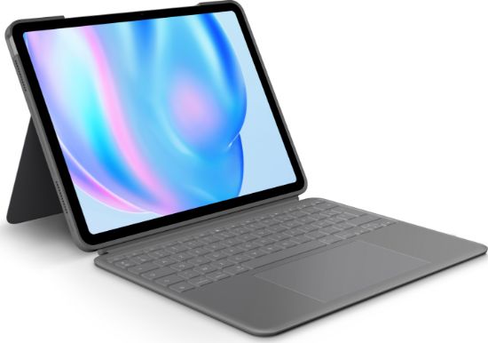 Image de Logitech Combo Touch AZERTY Français Smart Connector Gris (920-012613)