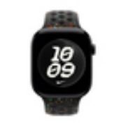 Image de Apple Bracelet Sport Nike Noir nuit 46 mm - S/M (MGC24ZM/A)
