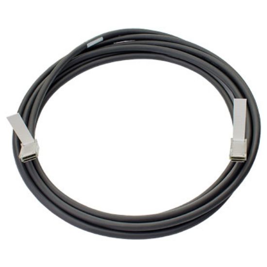 Image de HP E BladeSystem c-Class 40G QSFP+ to QSFP+ 3m Direct Attach Copper Cable Câble de fibre optique - Noir (720199-B21)