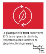 Image de Toner remanufacturé Cyan Everyday™ de Xerox compatible avec HP 201X (CF401X), Grande capacité (006R03458)