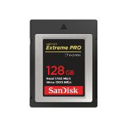 Image de SanDisk 128GB, CFexpress, 1700MB/s, 1200MB/s, XQD Mémoire flash - Noir (SDCFE-128G-GN4NN)