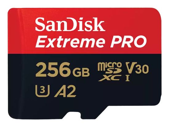 Image de SanDisk Extreme PRO Mémoire flash - Noir,Rouge (SDSQXCD-256G-GN6MA)