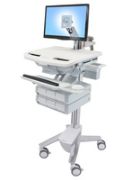 Image de Ergotron StyleView Chariots et supports multimédias - Aluminium,Gris,Blanc (SV43-1260-0)