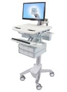 Image de Ergotron StyleView Chariots et supports multimédias - Aluminium,Gris,Blanc (SV43-1260-0)