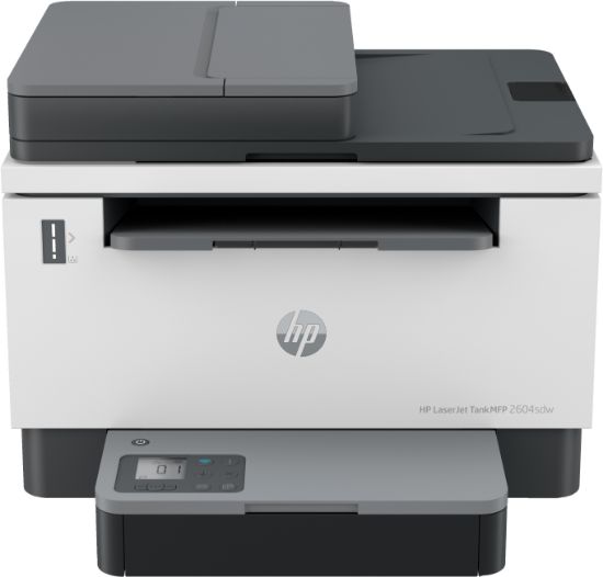 Image de HP LaserJet Imprimante Tank MFP 2604sdw, Noir et blanc, Imprimante pour Entreprises, Impression recto-verso; Numérisation vers e-mail; Numériser vers PDF (381V1A)