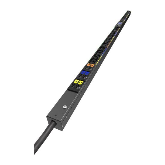 Image de Eaton Managed G4 Rack PDU, 43U, 22 kW, 32 A, 24xC13, 24xC39, 3 m cord Distribution d'énergie - Noir (EVMAF332C)