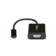 Image de StarTech.com Adaptateur vidéo USB-C vers VGA - M/F - 1920x1200 / 1080p - Noir (CDP2VGA)