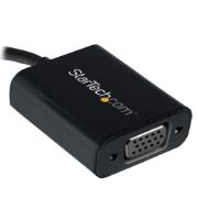 Image de StarTech.com Adaptateur vidéo USB-C vers VGA - M/F - 1920x1200 / 1080p - Noir (CDP2VGA)